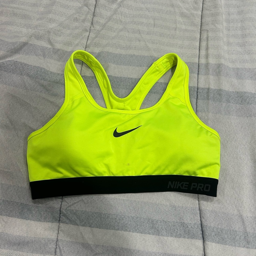 Nike Pro Women's Neon Sports Bra